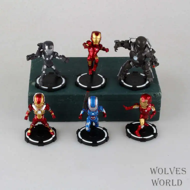 CapitaMall Anime WCF Iron Man 3 Iron Man Wcf6-Iron Man Boxed with Base Garage Kit