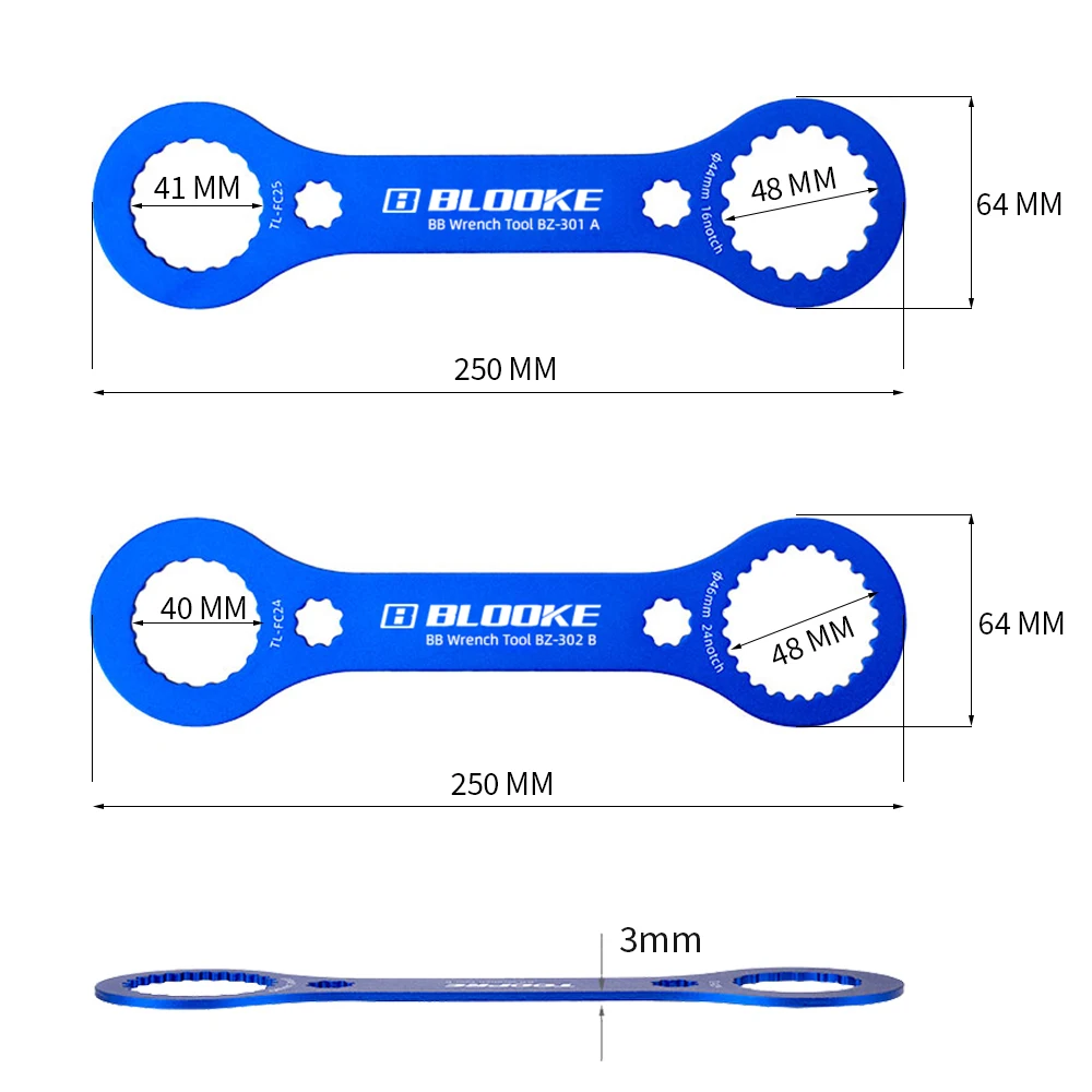 MTB Bike Bottom Bracket Wrench Repair Removal Tool For MT800 BB52