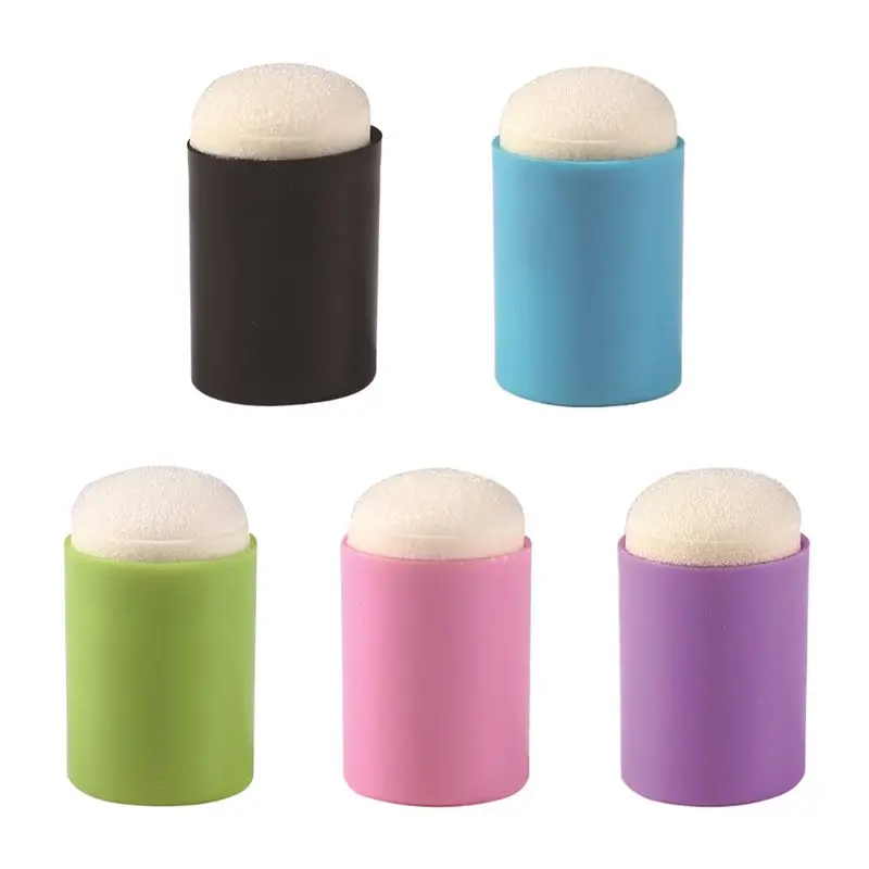 10pcs Sponge Finger Daubers Foam Painting Ink Pad Stamping Brush DIY