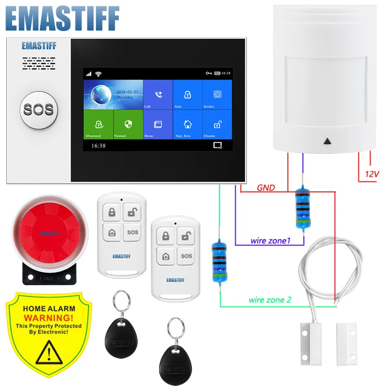 cheap kits de sistema alarme 01