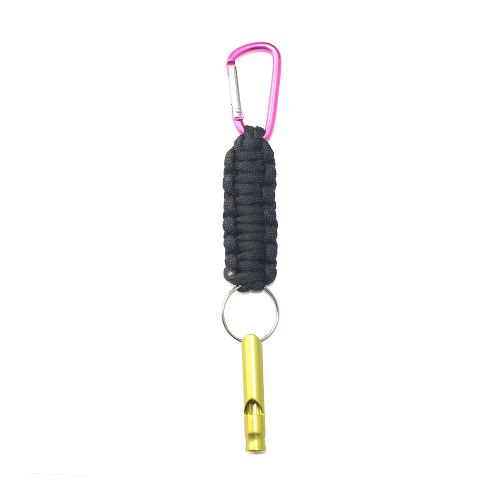 Style 3 Многофункциональный Открытый Paracord брелоки со шнурком Туризм Кемпинг брелок для выживания Путешествия Инструмент 4 типа брелок из Паракорда - Цвет: Style 3