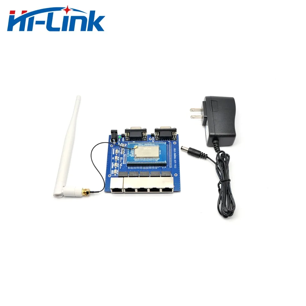 Free Ship MT7628N HiLink Wifi Router Module Support Openwrt With Test Board HLK-7628N
