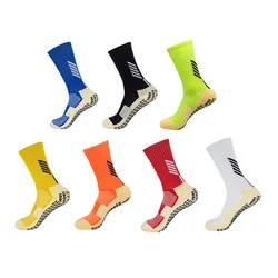 NewProfessional Men Football Socks Anti Slip Sport Socks Football Socks Riding Cycling Sport Socks Nylon Breathable Running
