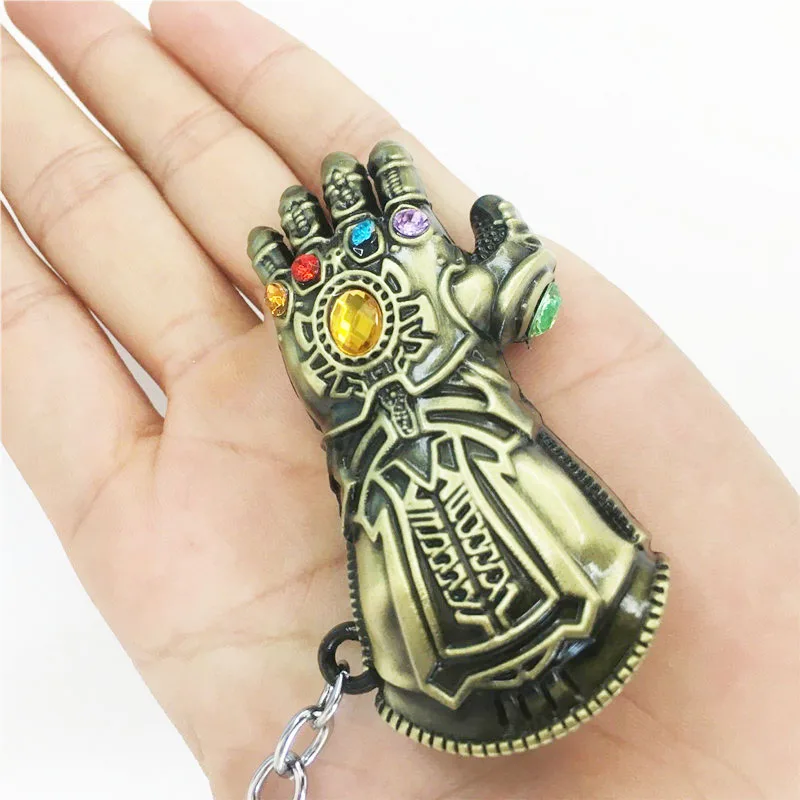 Avengers Infinity War Gloves Key Chain Cosplay Costumes prop