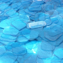 10 шт. Высокая адгезия нераздражающий гидрогель коврик гелевые наклейки упражнения патч Замена для брюшной тренировки устройства