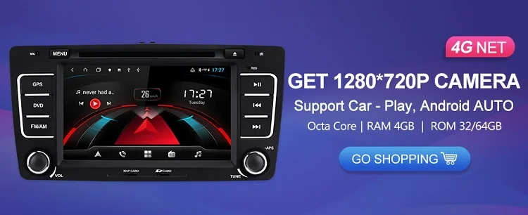 Flash Deal Isudar 2 Din Auto Radio Android 9 For SKODA/Yeti/Octavia 2009 2010 2012 Quad Core RAM 2G Car Multimedia Video DVD Player GPS DVR 0