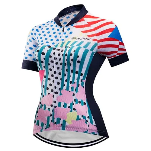 Shirt 4 Женский Велоспорт Джерси Набор велосипед MTB Триатлон Одежда велосипед одежда профессиональная команда униформа Skinsuit шорты наборы Майо Костюмы - Цвет: Shirt 4