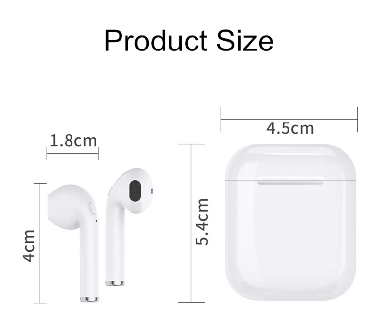 I9s TWS Bluetooth 5 0 Earphone Wireless Headphones Mini Earbuds With Mic Charging Box Sport Game Headset For Smart Phone