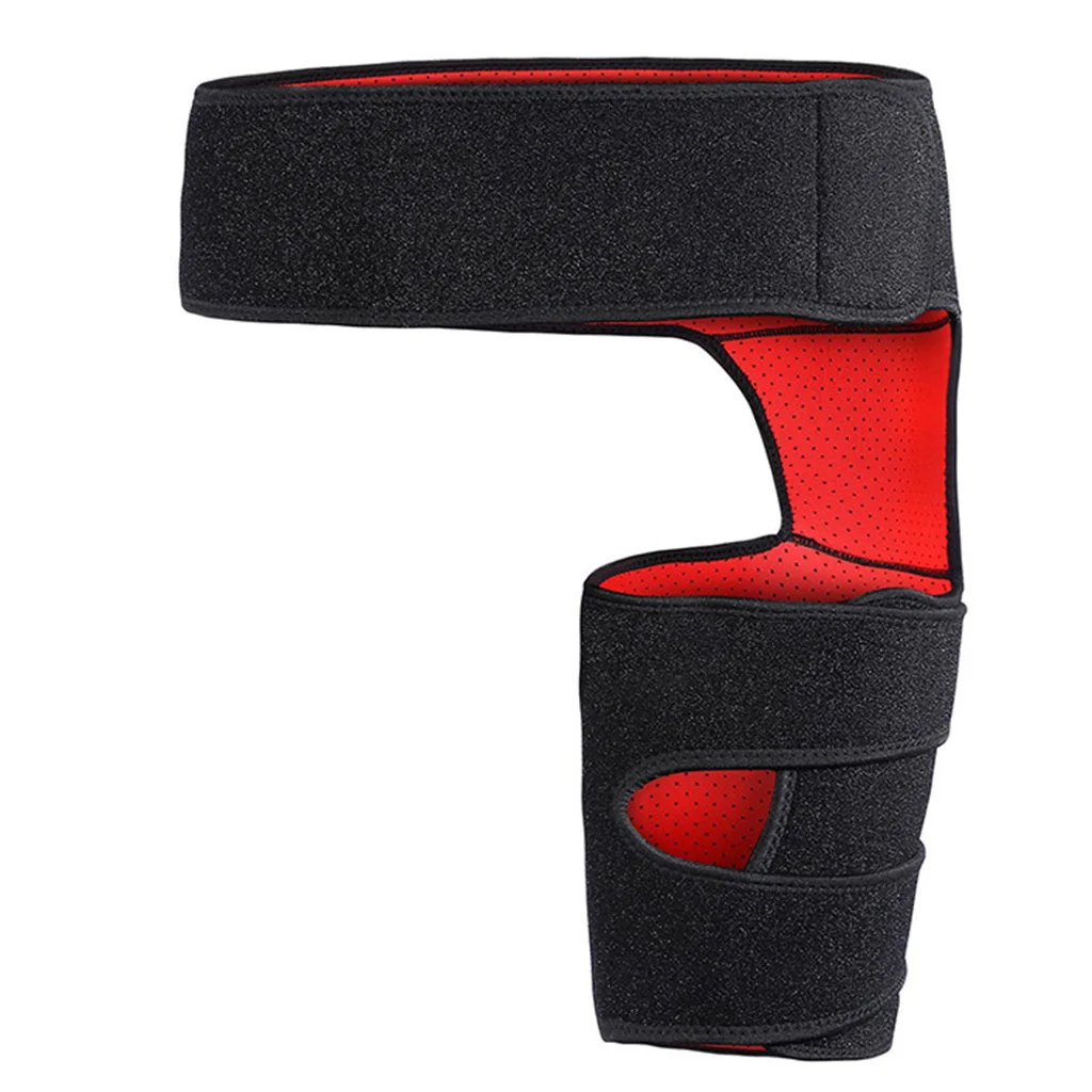 Adjustable Groin Support Brace Compression Wrap for Groin Hip Thigh Quad Hamstring Joints Sciatica Nerve Relief Strap