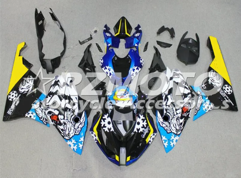 Новый ABS литья под давлением Полный обтекатели комплект подходит для BMW S1000RR Hp4 2015