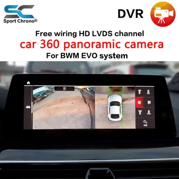

360 Degree Cameras The Car Bird View System For BMW Series EVO with Factory Screen 4 Cameras Surrounding Cameras
