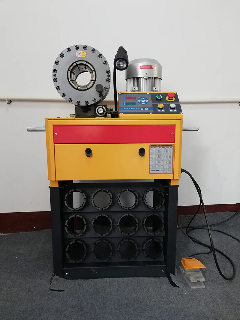 

Newest design 2 inch Numerical digital hydraulic hose crimping machine hose pressing machine