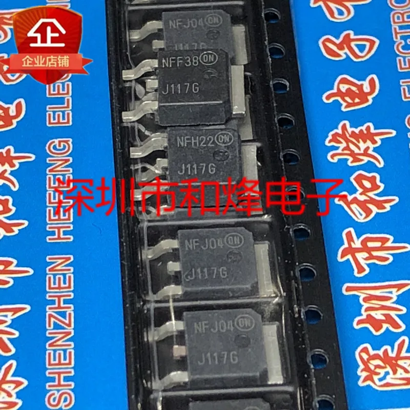 10PCS J117G MJD117T4G TO-252  100% ű  