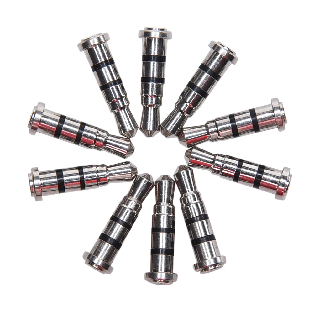 3.5mm Smart Mikey Mi Key Quick Click Button Smart Key Dustproof Plug Earphone Jack For Xiaomi Mobile Phone 1PC SILVER earphone accessories