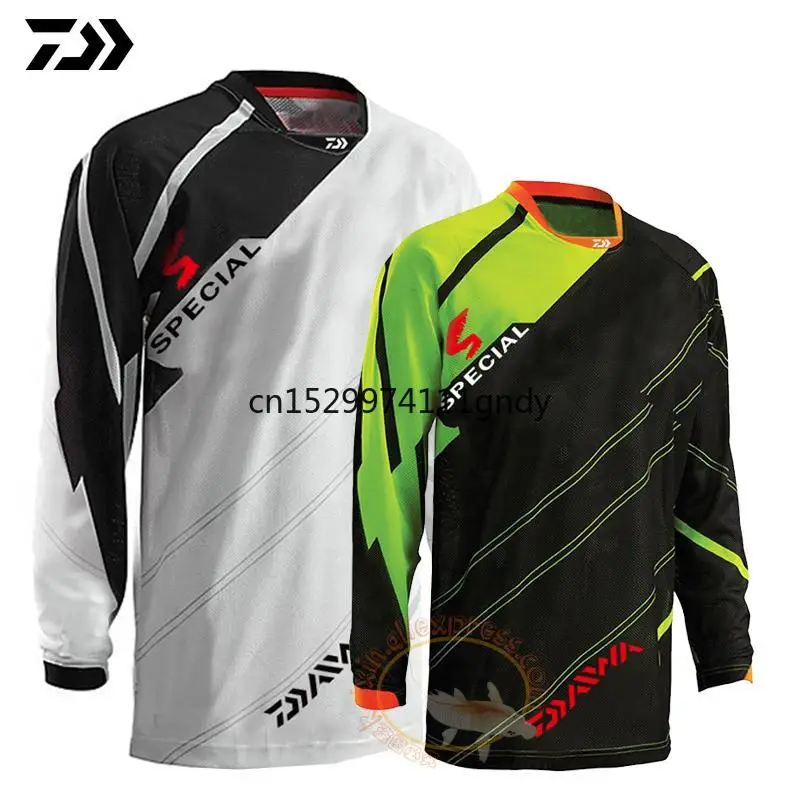

2019 Comfortable Long Sleeve Fishing Clothing Anti-UV Fishing Shirt Jersey Quick Dry Fishing Cycling Hiking Jersey Large Size