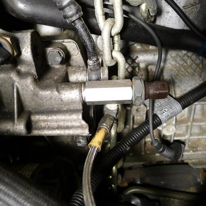 

Stainless steel Adapter Line Gauge Oil Pressure Sensor Tee Socket Turbo BSPT For Car Truck Accessories