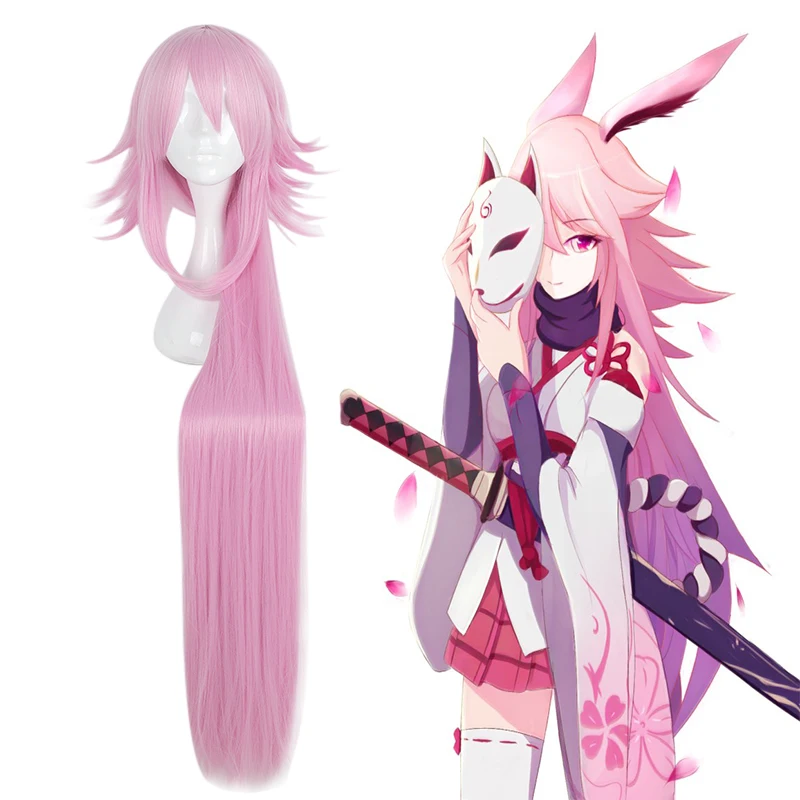 Игра Houkai Impact Косплей парики Yae Sakura Косплей парик термостойкие искусственные волосы для париков Хэллоуин Карнавал вечерние женские парики