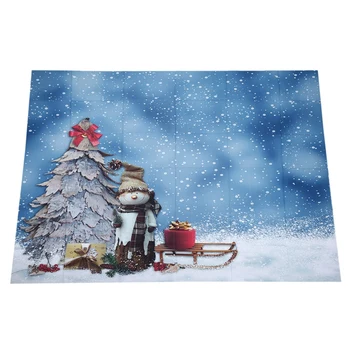 

Thin Vinyl Christmas Snow Photography Backdrop Prop Photo Background 5x7ft