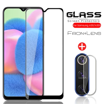 

2-in-1 camera glass for samsung galaxy a30s a30 a305f a307f screen protector class on the sansung glaxy a 30 s 30s 2019 glasses
