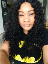 Miss-pelucas de cabello humano brasileño para mujeres negras, sin pegamento, ondas profundas rizadas, 13x4, con encaje Frontal, Frontal suizo, mojado y ondulado