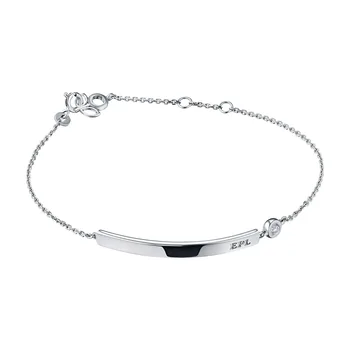 

White gold bracelet with diamond э09бр051818
