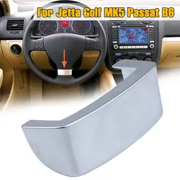 

Car Steering Wheel Insert Trim Cover Chrome Sticker Interior Moulding For VW Golf Jetta MK5 GTI Passat B6 Touran Eos 2003-2010