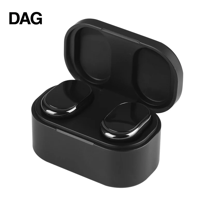 

DAG K9 TWS 5.0 Bluetooth 3D Stereo Earphone Wireless Earphones Sport Waterproof Fingerprint Touch Earbuds With Charging box
