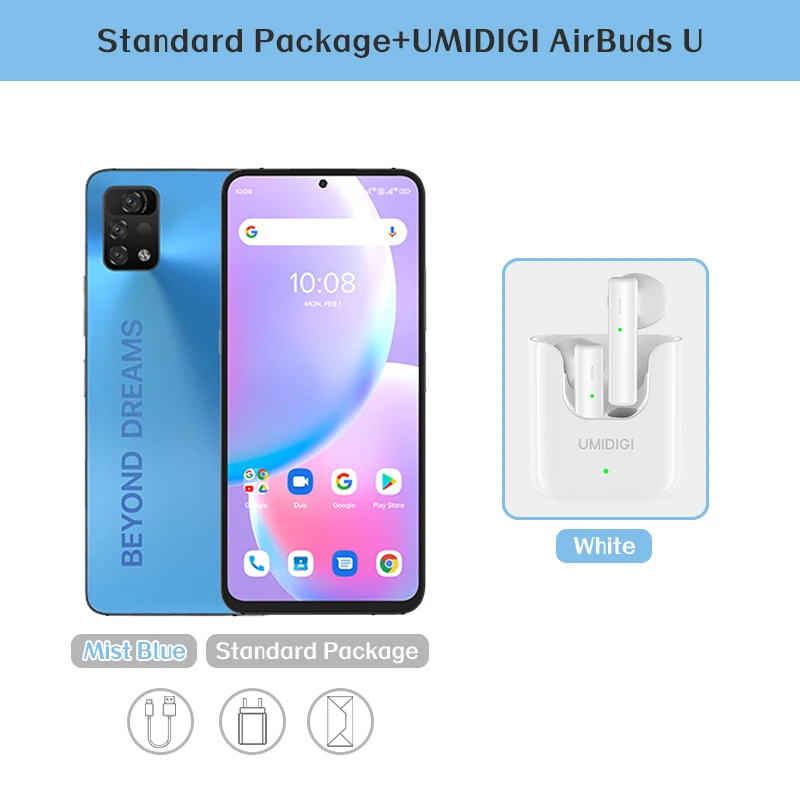 best phone of poco [24H Shipping]UMIDIGI A11 Pro Max 4/8GB+128GB Global Version Smartphone 6.8"FHD+Screen Helio G80 48MP AI Triple Camera 5150mAh best mobile poco UMIDIGI