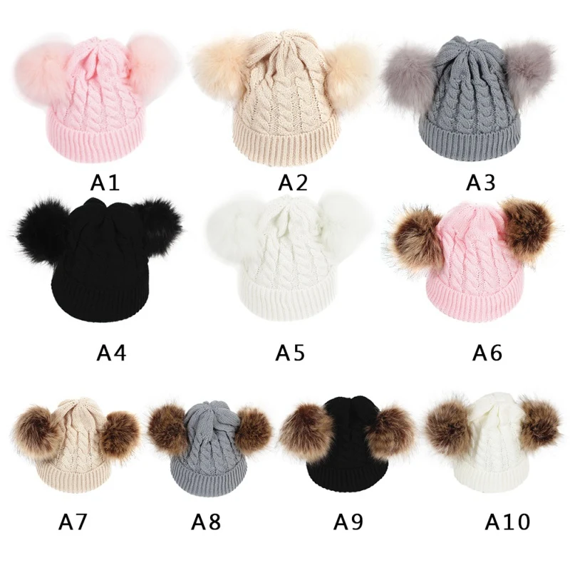 Детская шапка для девочек и мальчиков; зимние теплые аксессуары для малышей; Комплект Шапочки; шапка s+ шарфы; детская шапка
