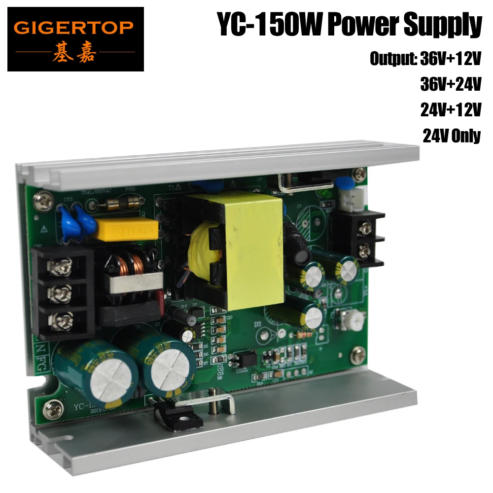 Бесплатная доставка YC-150W источник питания для 54x3W Led Par Светильник/задний