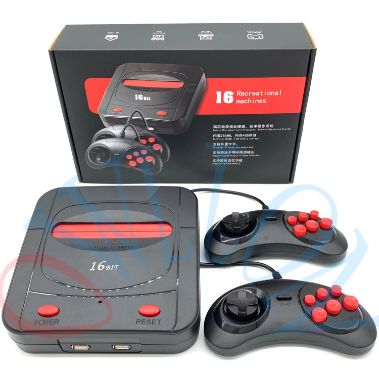 Мини классическая 16 бит Sega ТВ игровая консоль Ретро видео поддержка tf-карты HDMI