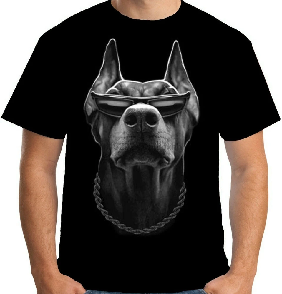 Velocitee Мужская фотосессия гангстер мафия моб собака байкер A15047 | одежда