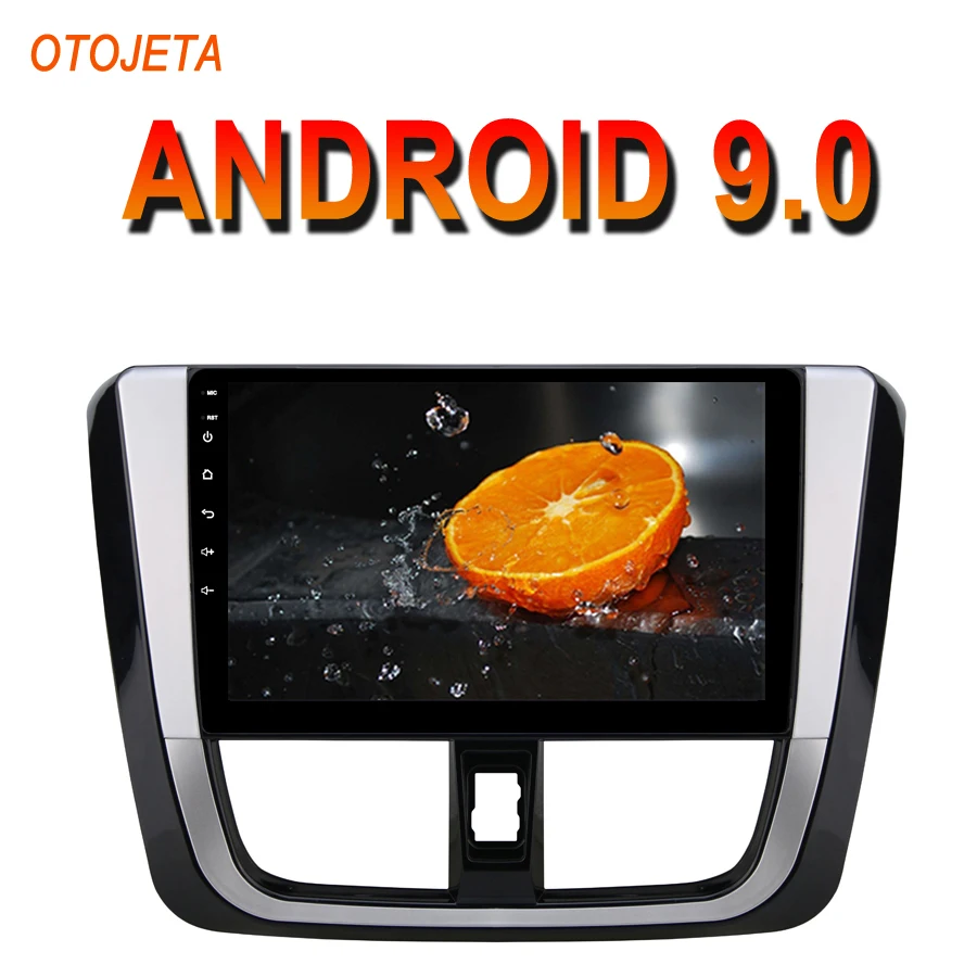 Perfect OTOJETA Android 9.0 2.5D Screen Car Radio Player For Toyota YARIS Vios 2017 10.25" Multimedia auto Stereo GPS Navi tape recorder 0 Perfect OTOJETA Android 9.0 2.5D Screen Car Radio Player For Toyota YARIS Vios 2017 10.25" Multimedia auto Stereo GPS Navi tape recorder 0