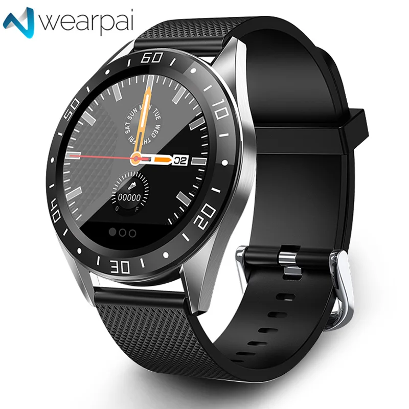 Wearpai GT105 цветной экран Смарт-браслет для мужчин монитор сердечного ритма Спорт кровяное давление фитнес-трекер Смарт-часы с шагомером для женщин