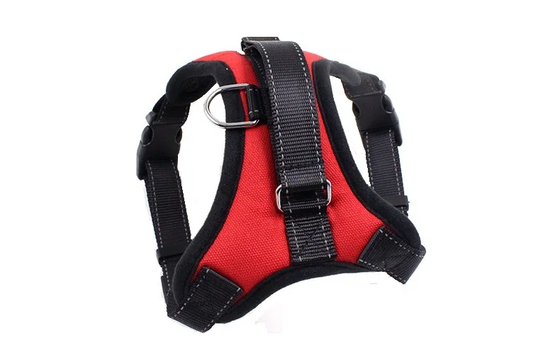 Nylon Heavy Duty Dog Pet Harness Collar Adjustable Padded Extra Big Large Medium Small Dog Harnesses vest Husky Dogs Supplies