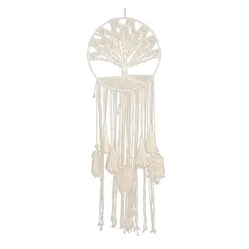 

Nordic Style Macrame Woven Wall Hanging Tapestry Handmade Boho Chic Bohemian Dorm Nursery Room Home Decor