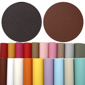 

David accessories 20*34cm Litchi Synthetic Leather Patchwork Faux Leather Sheets for Bows Leatherette Fabric,c8249