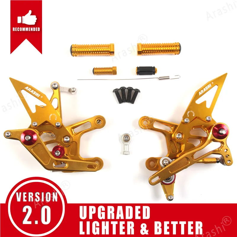 【中古】 Pharos SETI Arashi V2.0 Adjustable Rearsets - Kawasaki Ninja ZX-10R 2021