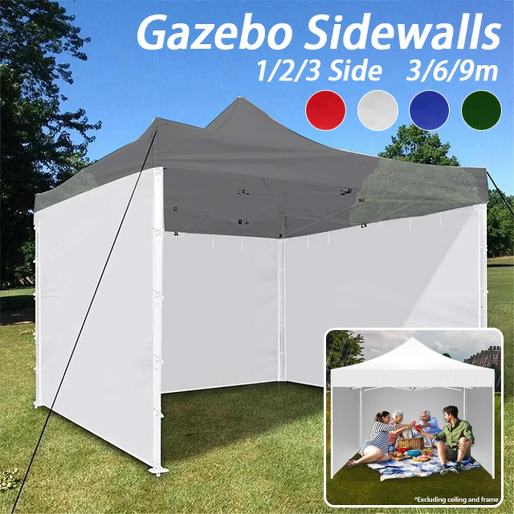 1Pcs Outdoor Gazebo Oxford Cloth Side Panel Folding Replacement Sidewall Tent for Garden BBQ Party No Frame Tent Accessories