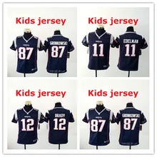 Для детей и подростков, экспресс-, лучшее качество, Новая Англия, том Брэди, Роб гронковски, Юлиан Эдельман, Джерси