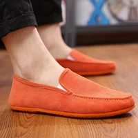 Men's Variety of Color Canvas Peas Shoes Trendy Lazy Casual Shoes Men's Vulcanized Shoes Men Sneakers 1