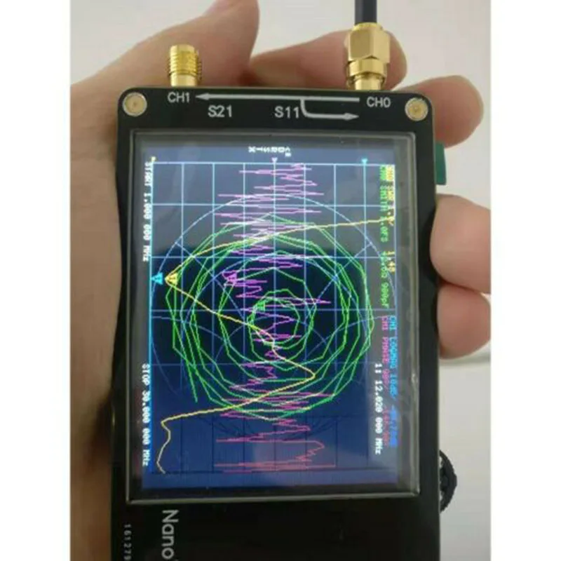 NanoVNA Verctor сетевой коротковолновый экран диспай антенный анализатор HF VHF UHF