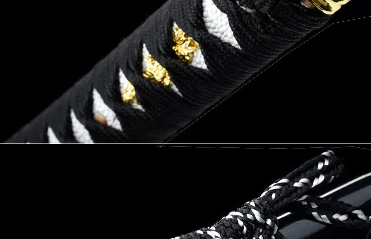 New Popular Full Handmade 1060 Carbon Steel Blade Samurai Katana Sword Battle Ready Razor Sharp