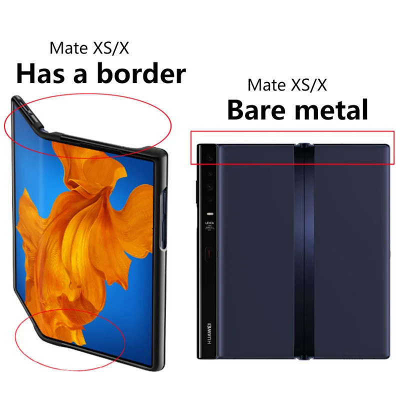 Genuine Leather Pouch bag For Huawei MAte X XS 5G