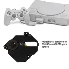 

Optical Laser Lens Replacement Kit For PS1 KSM-440ADM/ 440BAM/ 440AEM Game Console Replacement Parts