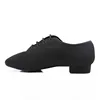 BD Dance Shoes Boy Standard Latin Dance Shoes Canvas Split Sole Child Dancing Shoes Soft 1