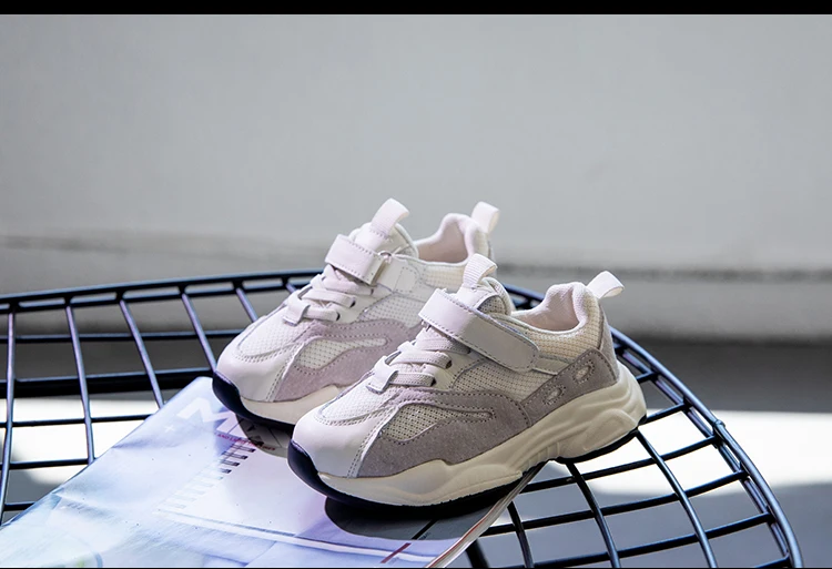 RUMRAM Kids Shoes For Girl Boy Winter Autumn Summer Genuine Leather Air Mesh Breathable Fashionable Walking School Shoes Kids  (5)