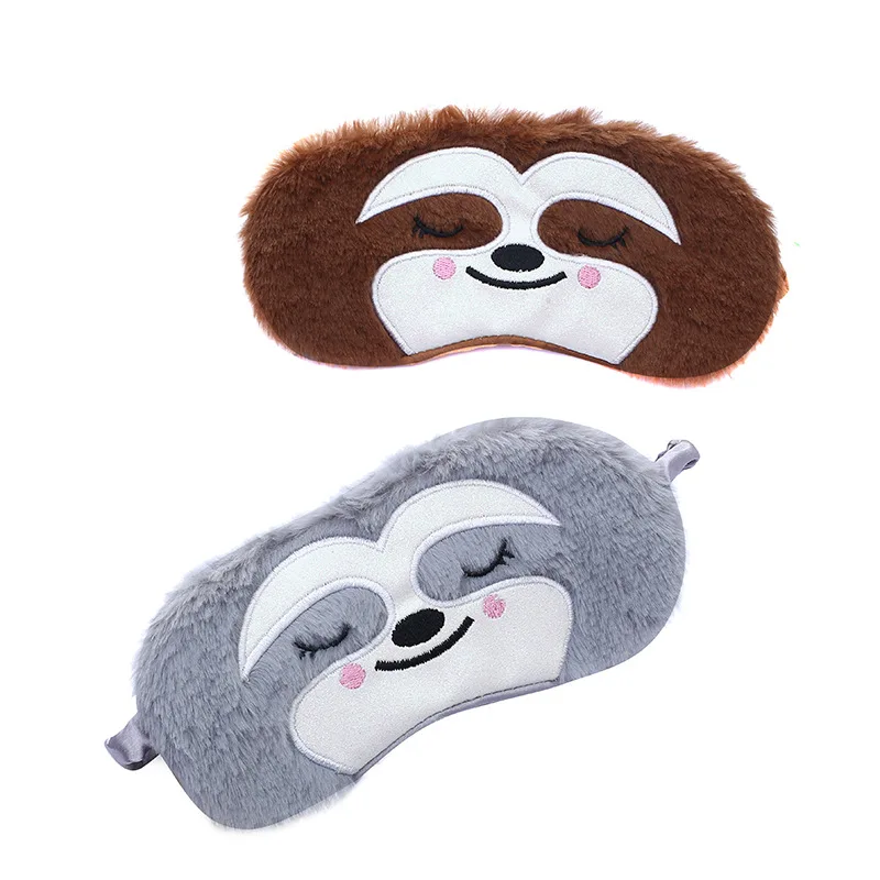 

1PC Imitated Silk Sleeping Eye Masks Shading Patch Cover Blindfold Adjustable Eyepatch Travel Relax Eye Care Tools with Bag