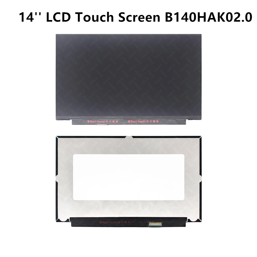 FTD lcd 14 &quotFHD ips сменный ЖК-дисплей сенсорный экран дигитайзер B140HAK02.0 1920x1080 40PIN |