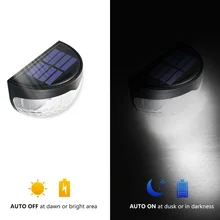 Солнечный настенный светильник светодиодный ландшафтный светильник s Сад Двор Забор светильник s лужайка Кол-во спот лампы для дома вечерние украшения Soconce